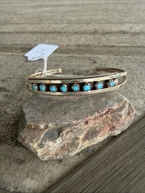 Native Made Turquoise Cuff